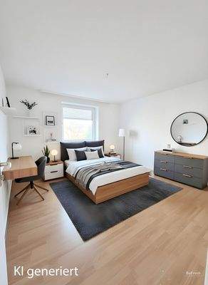 Schlafzimmer - staged