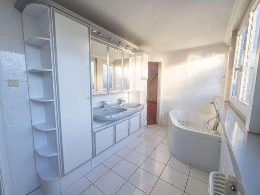 Blick in das Wannenbad 