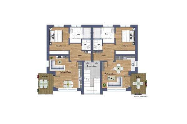 Grundriss Obegschoss