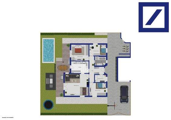 Grundriss Außenbereich