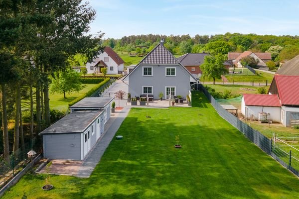 Haus Vogelperspektive