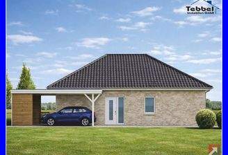 Walmdachbungalow in Sögel - Visualisierung