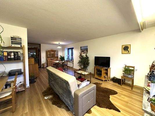 … und den großen Wohnbereich