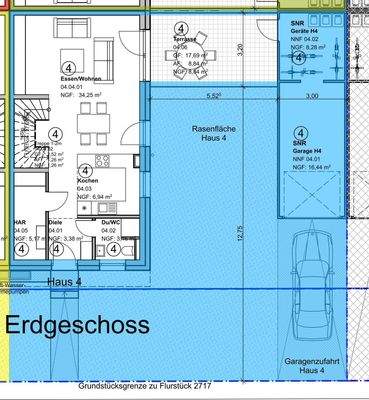 Grundriss Erdgeschoss Haus 4