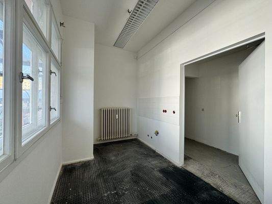 Küche und Personalraum