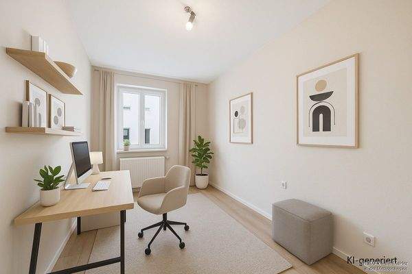 Arbeitszimmer KI-Beispielbild