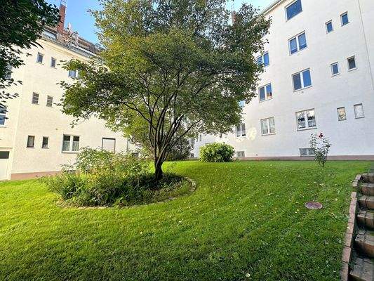 Ansprechender Innenhof