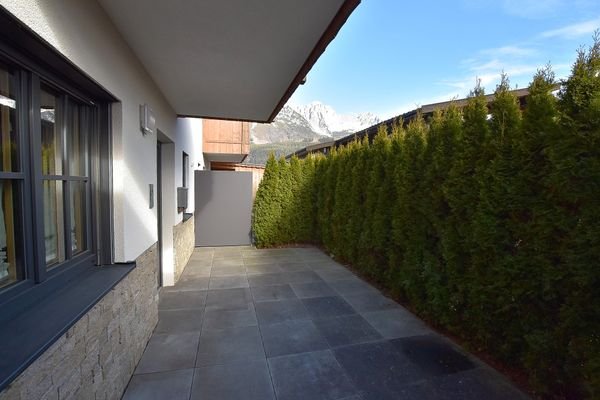 Eingang zum Haus