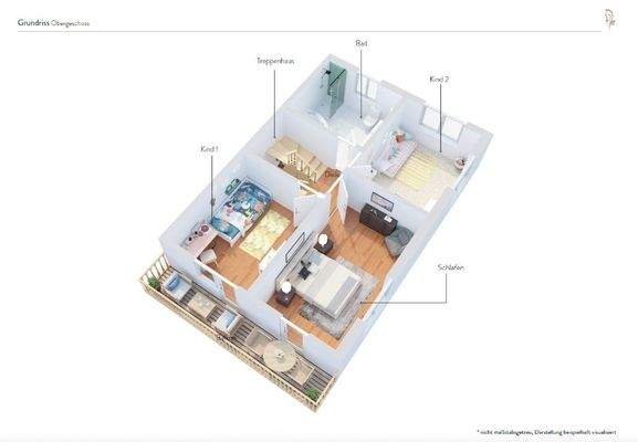 Grundriss Obergeschoss