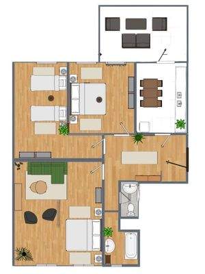 Grundriss / Floor Plan