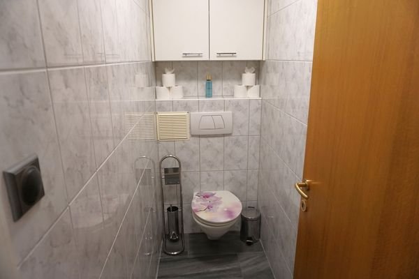 Toilette getrennt