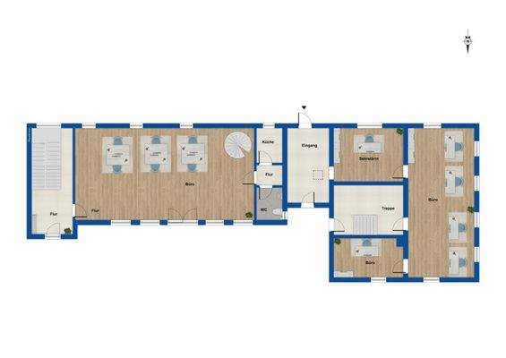 Grundriss Gewerbe Erdgeschoss