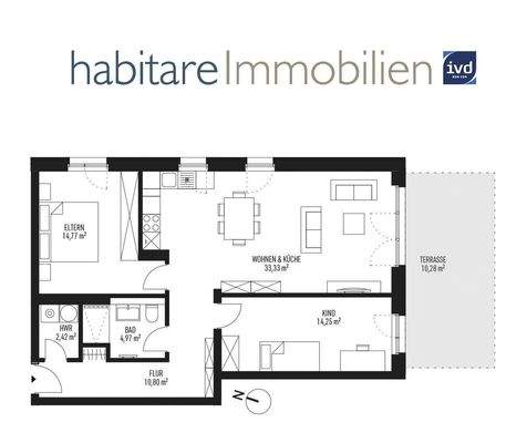 Sehr hübscher Grundriss