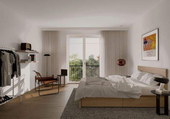 Visualisierung Schlafzimmer