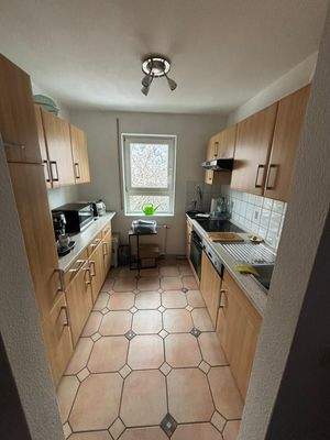 2-zeilige Einbauküche