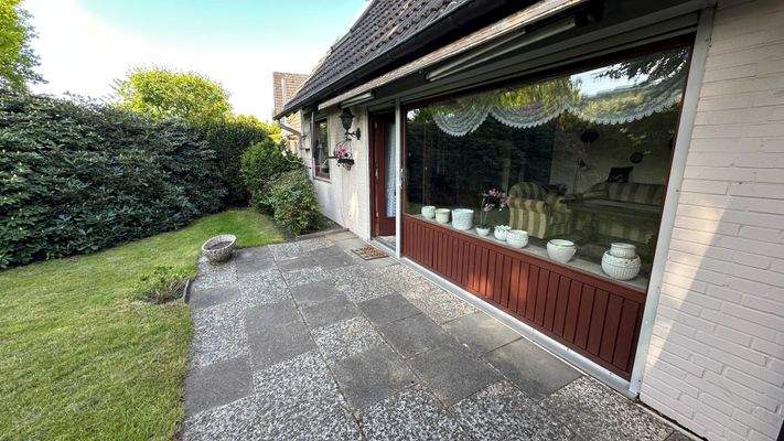 Terrasese - Hinteransicht Haus