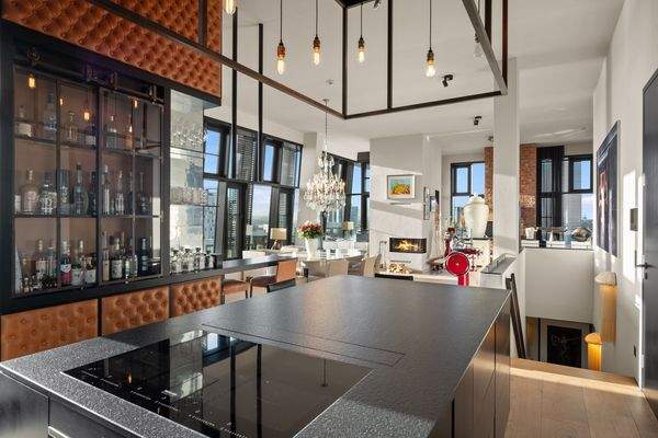 Ausblick von der Küche in den Essbereich