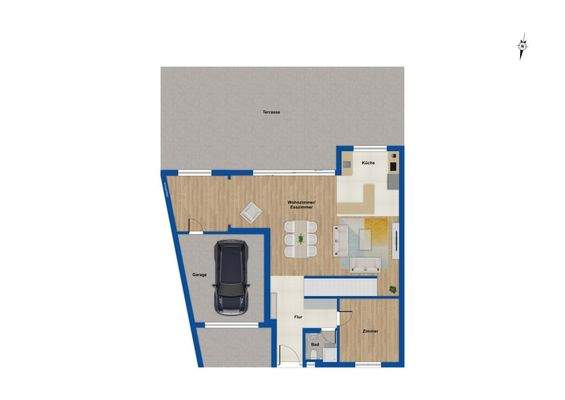 Grundriss - Erdgeschoss