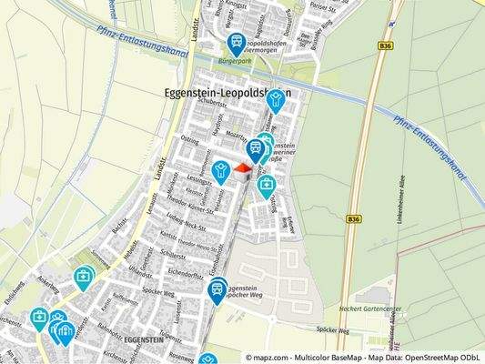 Geolyzer Kartenausschnitt