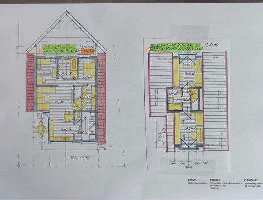 Grundriss DG + Dachspitz 