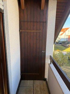 Abstellraum Balkon 