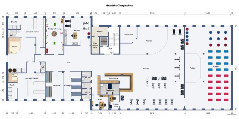 Grundriss Obergeschoss 