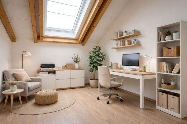 Arbeitsz. (mit Beispielmöbli.)