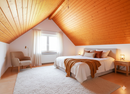 [KI-optimiertes Foto] Schlafzimmer