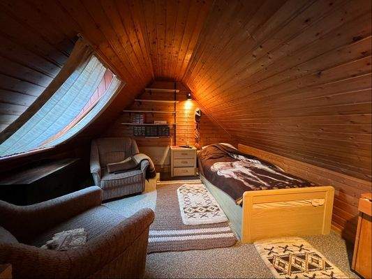 ... mit separatem Schlafbereich