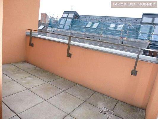 Terrasse auf Wohnebene