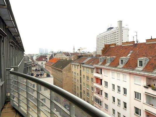 Balkon mit Ausblick
