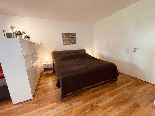 abgetrennter Schlafbereich