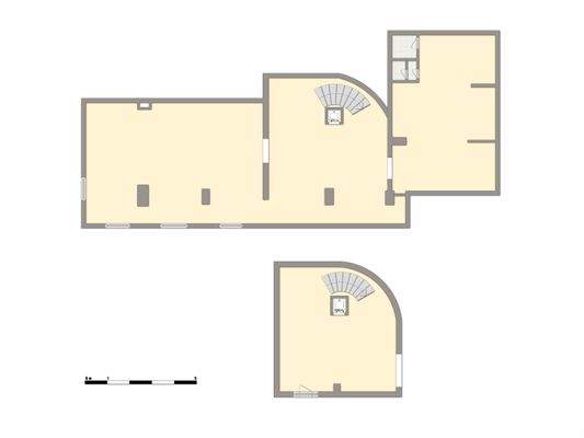 Grundrisse Erdgeschoss und Obergeschoss