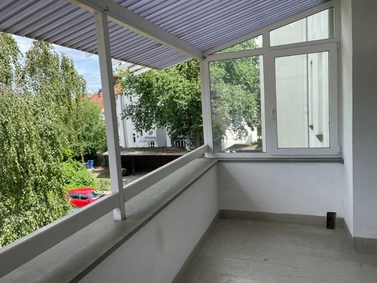 Balkon zum Garten