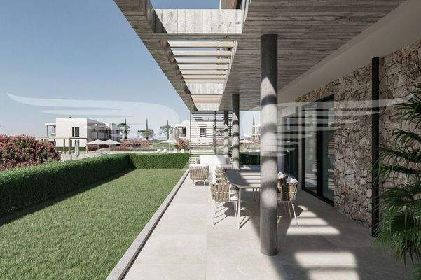 Terrasse EG mit Garten