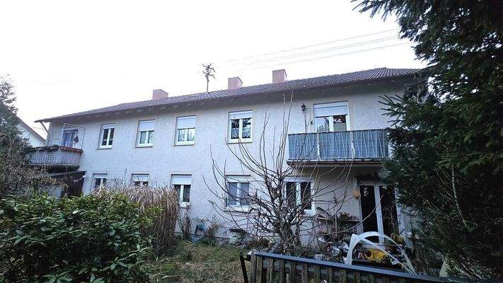 Ansicht Süd, Garten