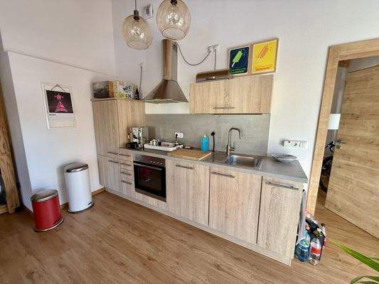 Küche der ELW der Gewerbehalle