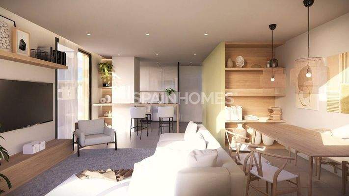 2 and 3-Bed Flats with Shared Pool in Jávea