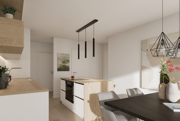 Muster-Visualisierung Küche