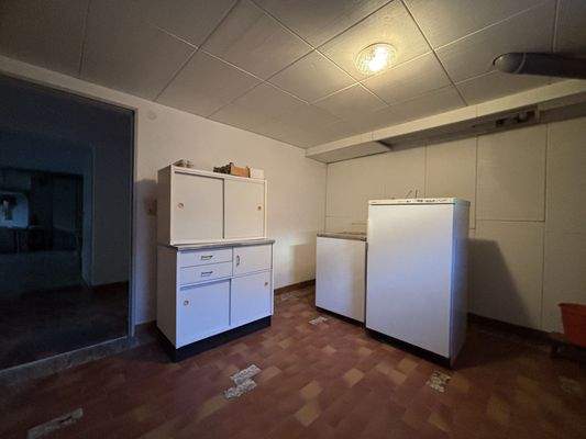 einziger unbeheizter Kellerraum