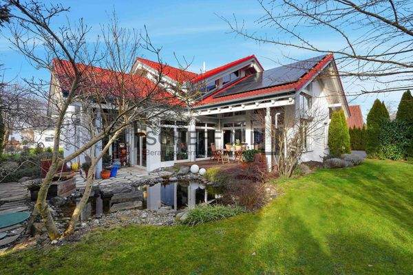 Terrasse - Gartenteich