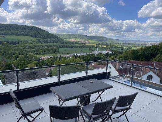 Blick von der Terrasse