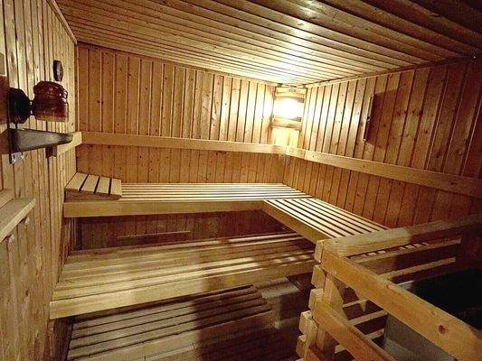 Sauna im Keller