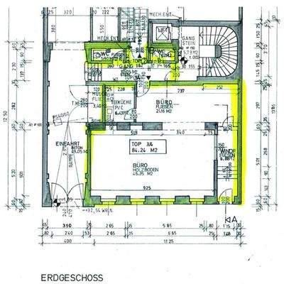 Grundriss Erdgeschoß