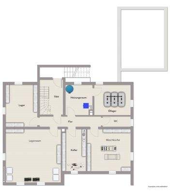 Grundriss Keller