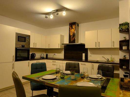 Ansicht Einbauküche 