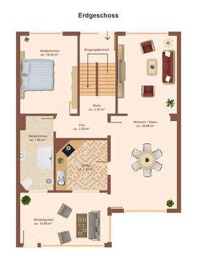 Grundriss Erdgeschoss