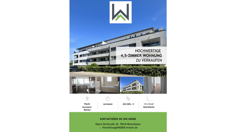 Grenzach-Wyhlen Wohnungen, Grenzach-Wyhlen Wohnung kaufen