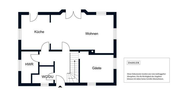 Grundriss Erdgeschoss