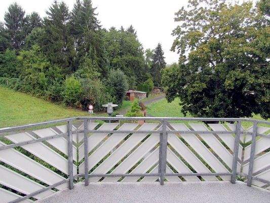 Ein Blick vom Balkon